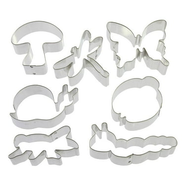 Fox Run Karate Cookie Biscuit Pastry Dough Cutters Jello Craft Molds 5-Piece Set